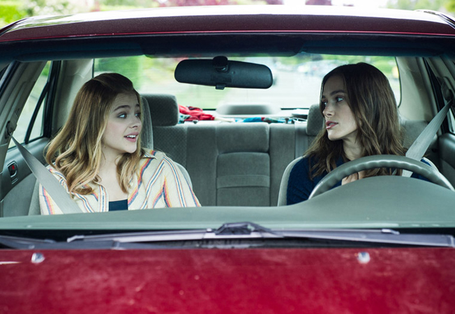 Chloe Grace Moretz and Keira Knightley in 'Laggies'