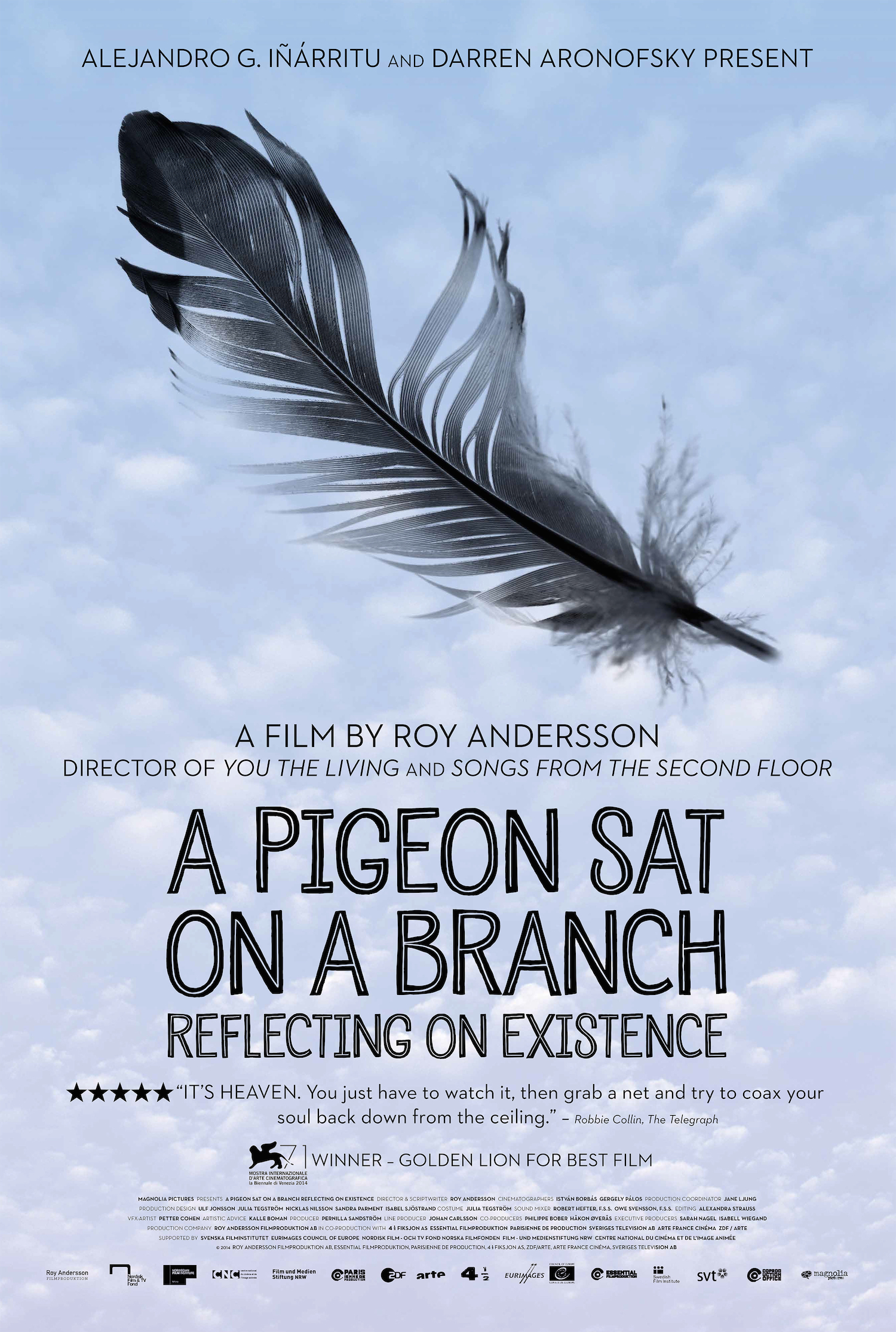 PIGEON BENCH EXISTENCE POSTER