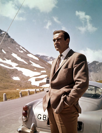 Sean Connery in 'Goldfinger' (1964)