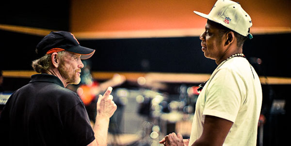 Ron Howard and Jay Z