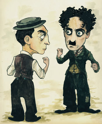 Keaton vs. Chaplin