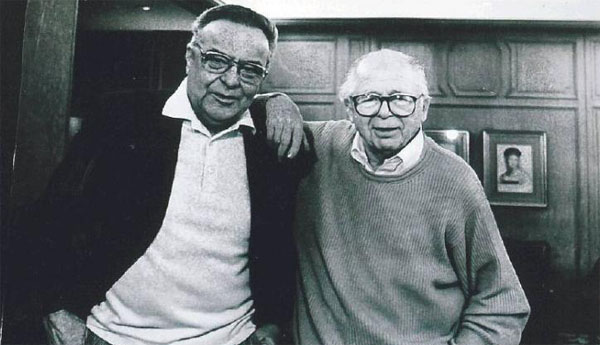 Luciano Vincenzoni and Billy Wilder