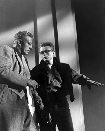 Nicholas Ray and James Dean