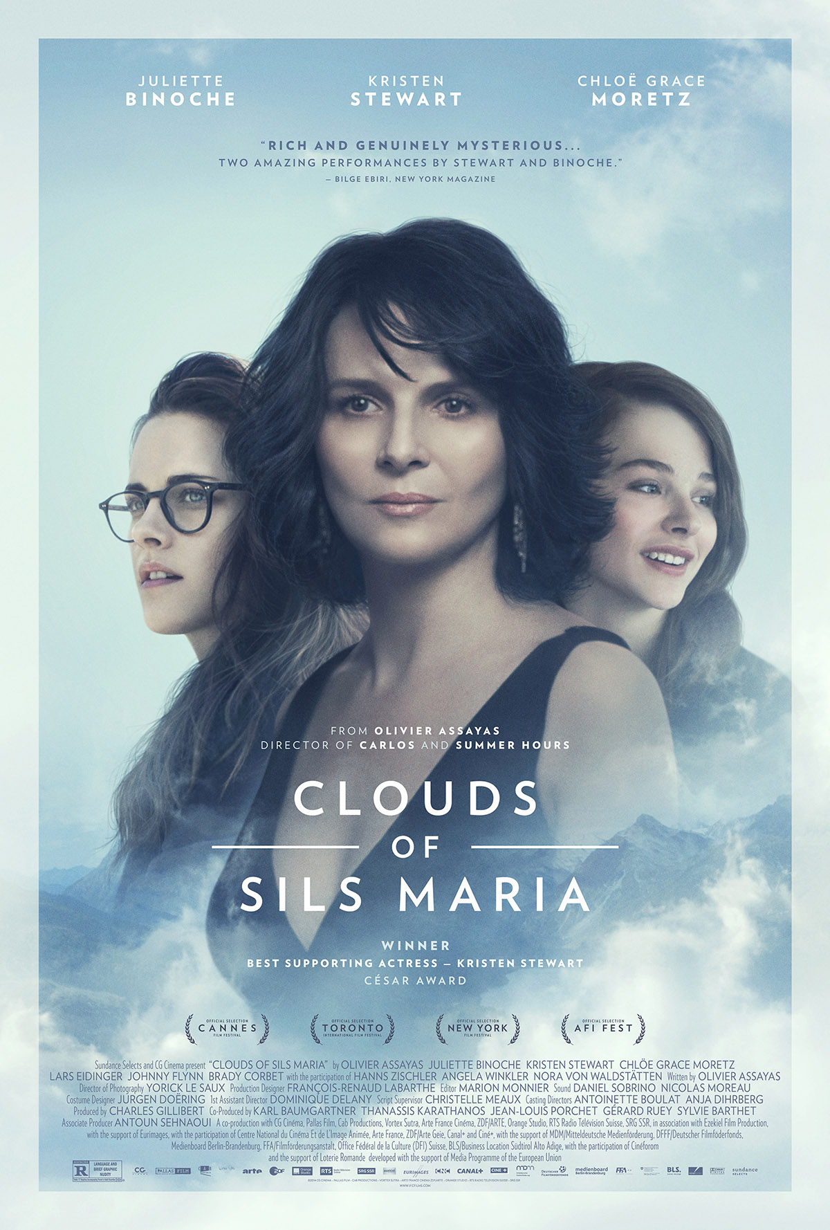 CLOUDS OF SILS MARIA POSTER