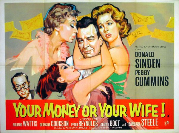 YOUR MONEY OR YOUR WIFE POSTER