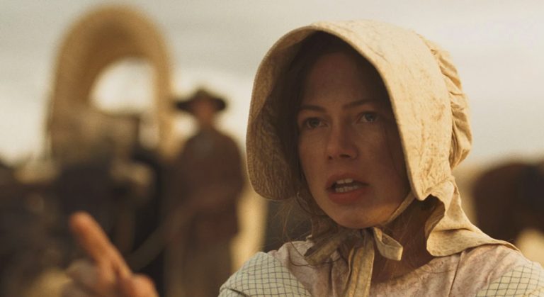 Michelle Williams stars in Meek's Cutoff, from filmmaker and Oscilloscope mainstay Kelly Reichardt
