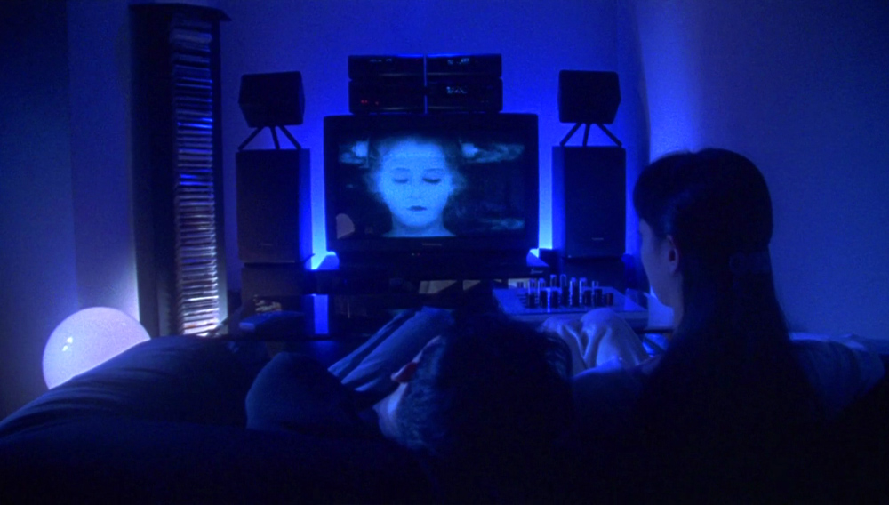Watching TV until you're blue in the face (from 1995's TOKYO FIST)